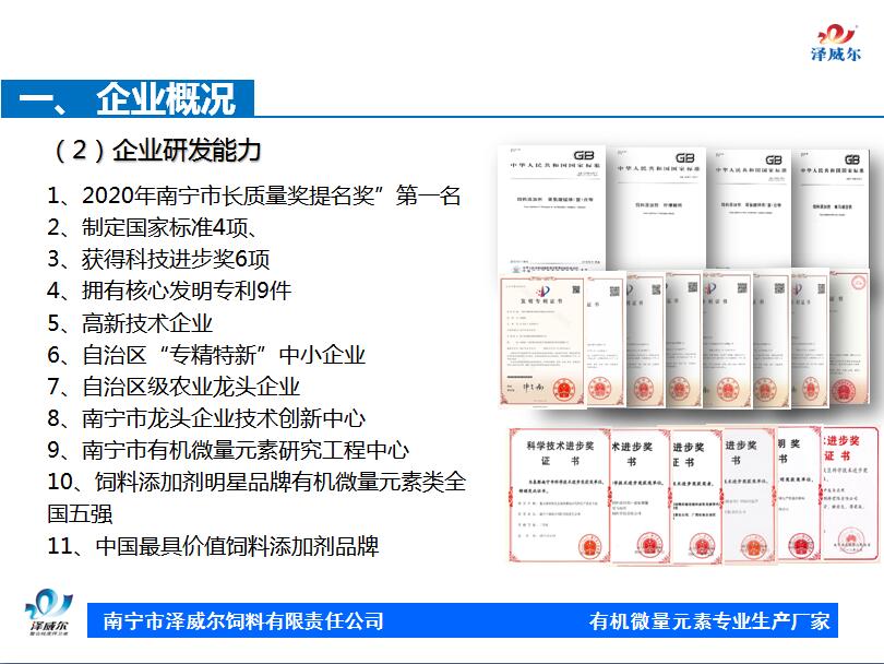 飼料微量元素添加劑廠家澤威爾的研發(fā)實力